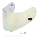 HJC HJ-17 Pinlock Fog Resistant RST Mirrored Face Shield Gold IS-MAX IS-MAX II CL-MAX II SY-MAX III