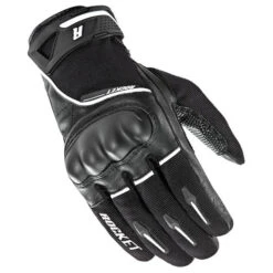 Joe Rocket Super Moto Gloves, Black/White