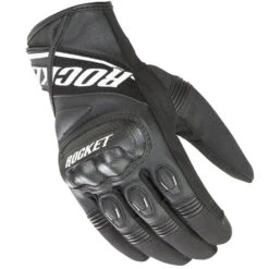 Joe Rocket V-Sport Gloves, Black/White