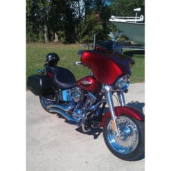 Reckless Motorcycles Batwing Fairing With Stereo For Fatboy / Fatboy Lo