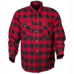 Scorpion EXO Covert Flannel Jacket, Red/Black