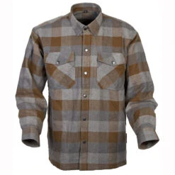 Scorpion EXO Covert Flannel Jacket, Tan/Brown