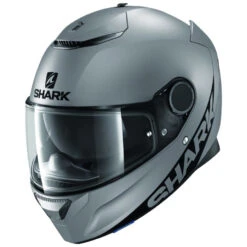 Shark Spartan 1.2 Blank Matte Helmet, Anthracite