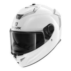 Shark Spartan GT Blank Helmet, White