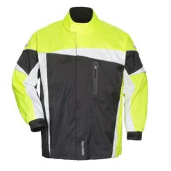 Tour Master Defender 2.0 Rain Suit, Black/Hi-Viz